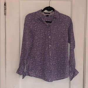 GAP liberty print knock off button up